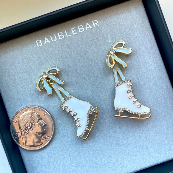 Baublebar 2 in 1 Ice Skate Earrings - Picture 2 of 2